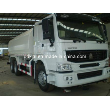 Carro del tanque de agua de la capacidad de Sinotruck HOWO 6X4 20m3 / 20000L